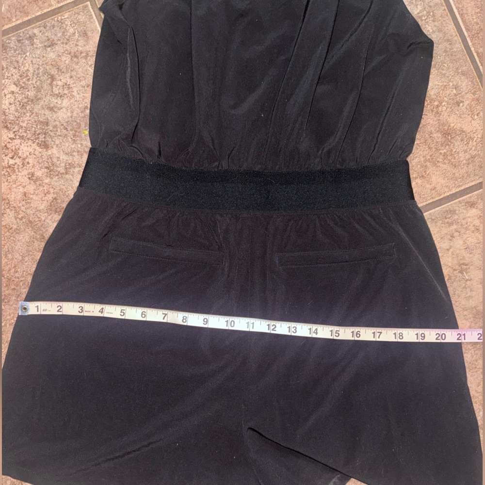 Athleta Brooklyn Utility Romper size 10 black - Picture 10 of 12